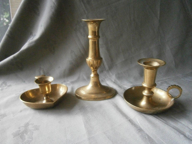 Старинный французский подсвечник